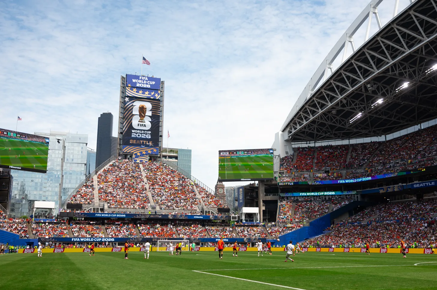 El Lumen Field ya fue sede del duelo entre Bélgica y Egipto. (Foto: Getty).