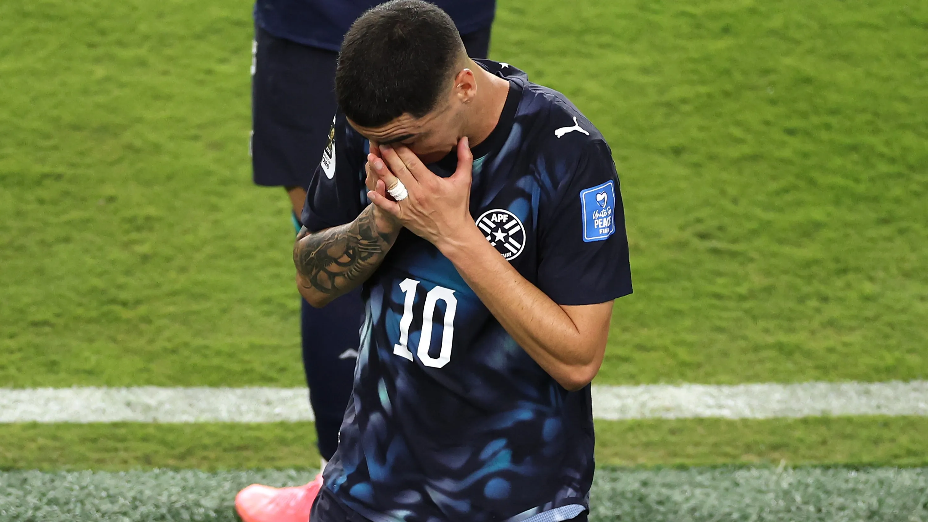 La expulsión a Almirón, el momento del día en el Mundial