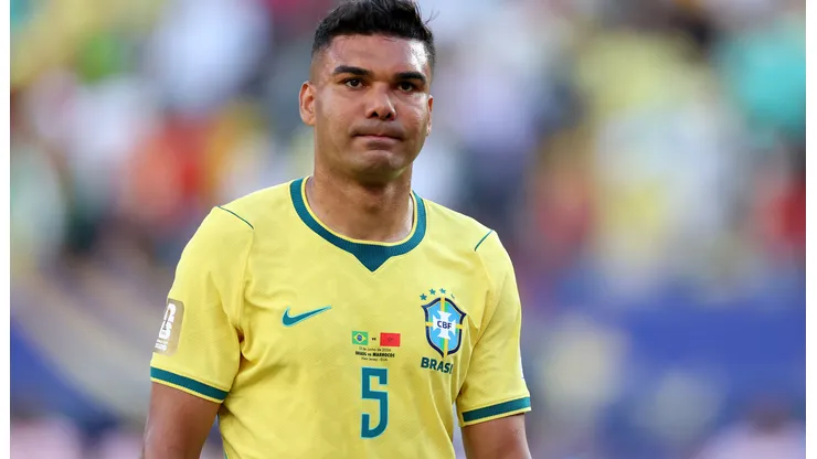 Casemiro, mediocampista de la Selección de Brasil.