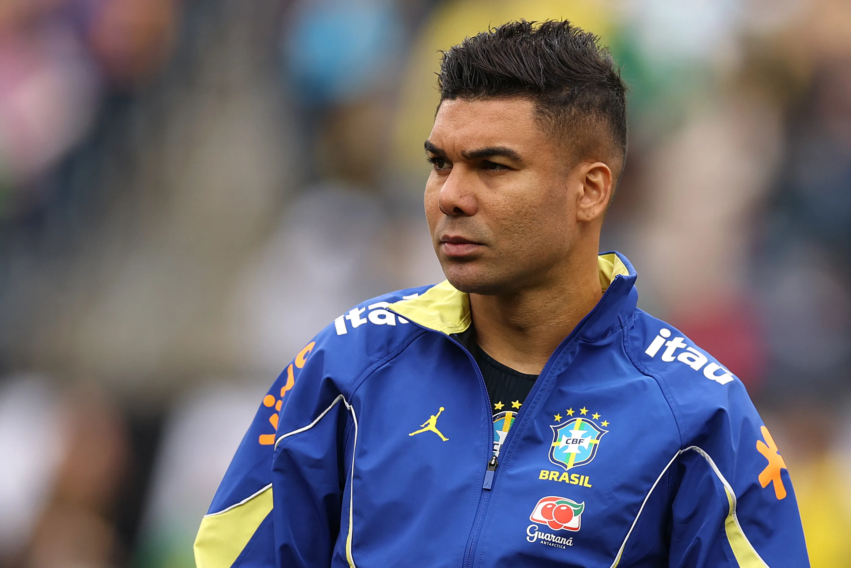 Casemiro, mediocampista de la Selección de Brasil. (Getty Images)