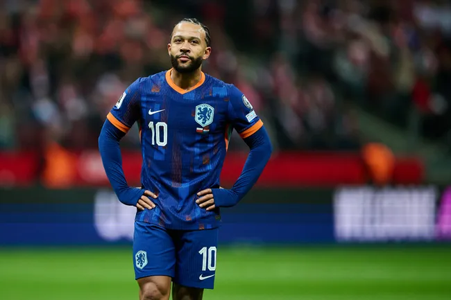Memphis Depay, delantero de la Selección de Países Bajos. (Getty Images)