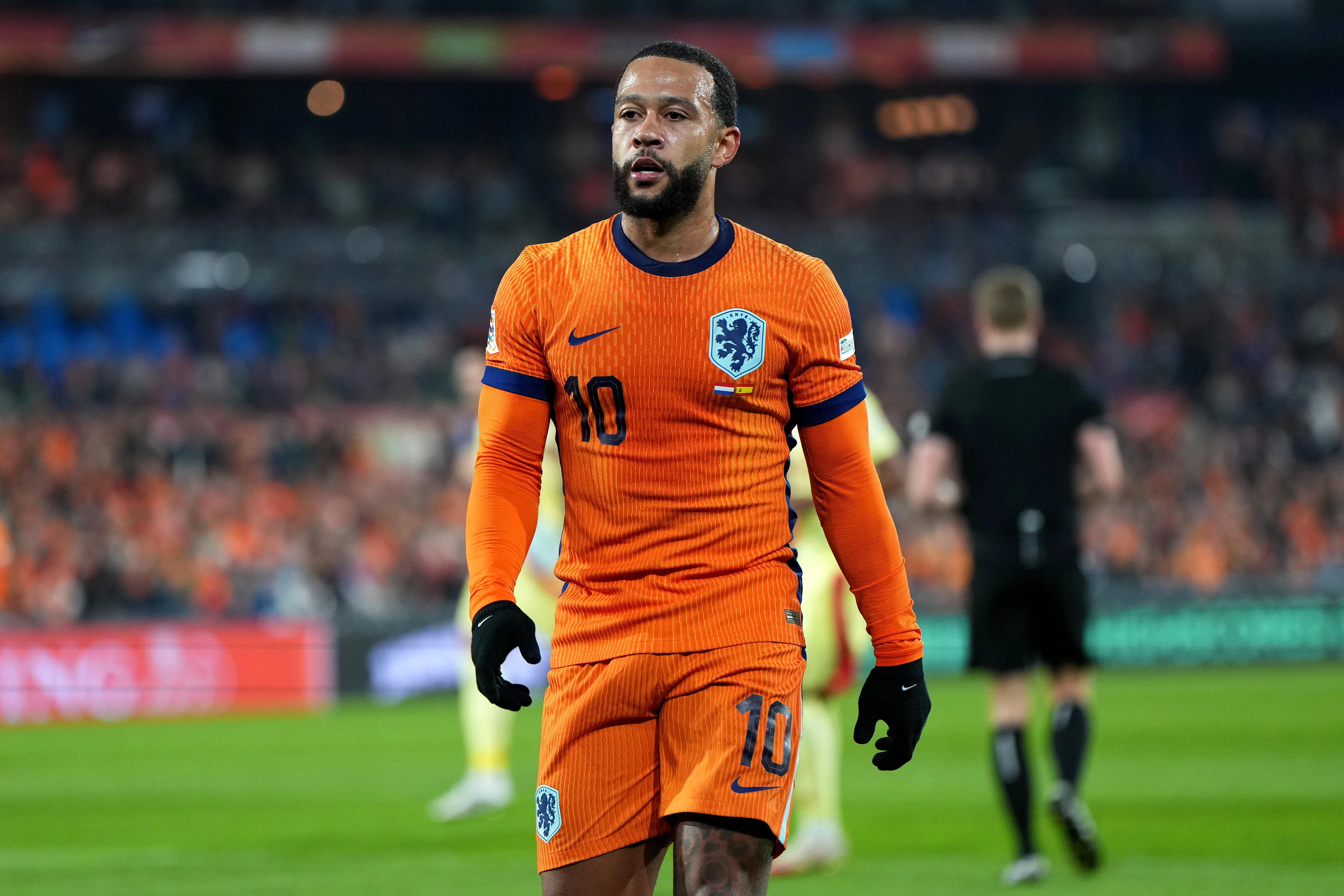 Memphis Depay, delantero de la Selección de Países Bajos. (Getty Images)