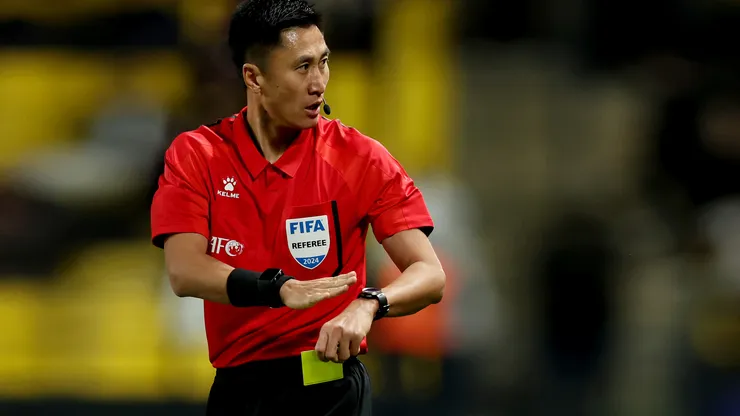 Ma Ning, el árbitro de Ecuador vs. Curazao