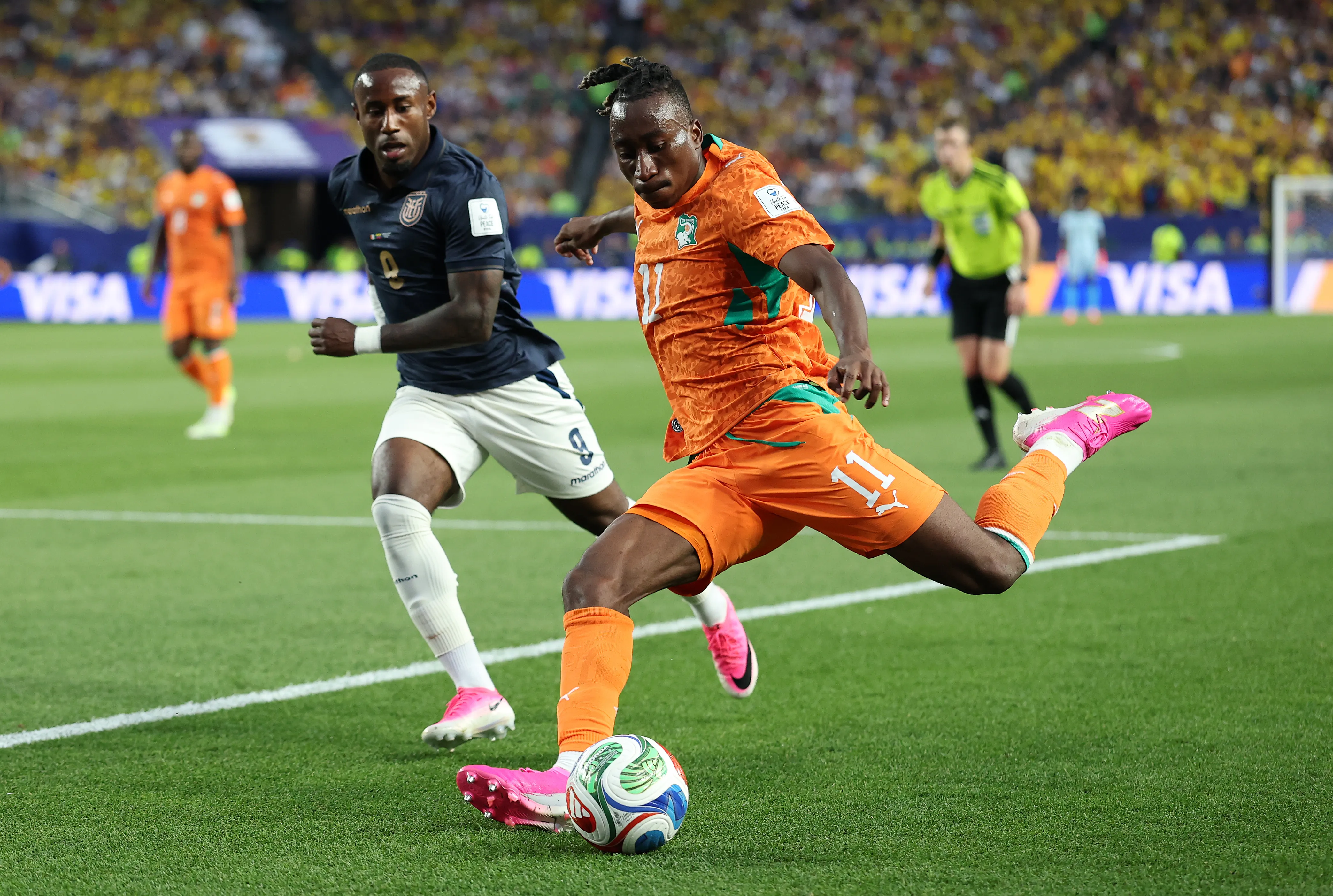 Yan Diomandé, figura de Costa de Marfil (Getty)