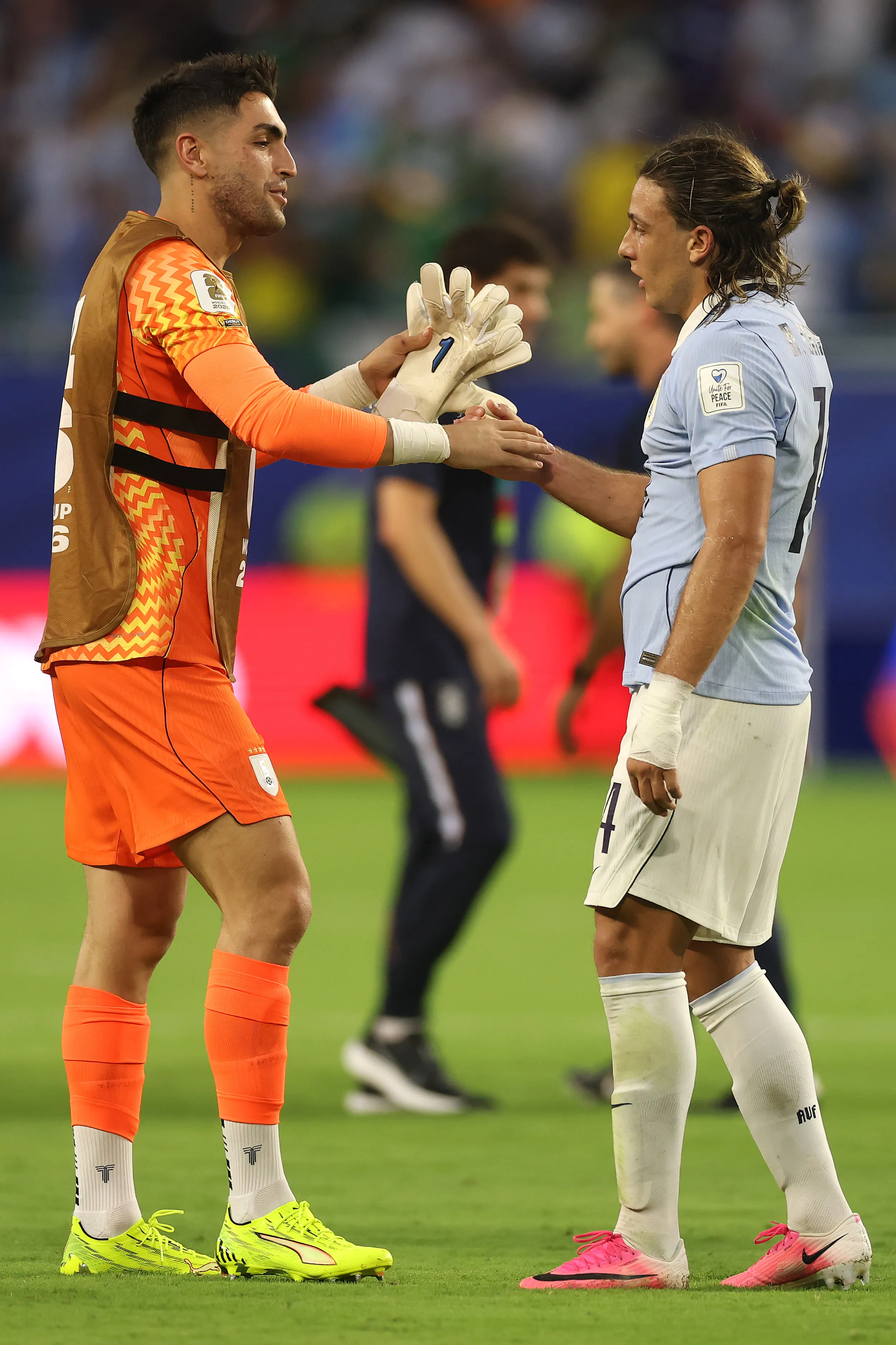 Santiago Mele tras el estreno de Uruguay en el Mundial.