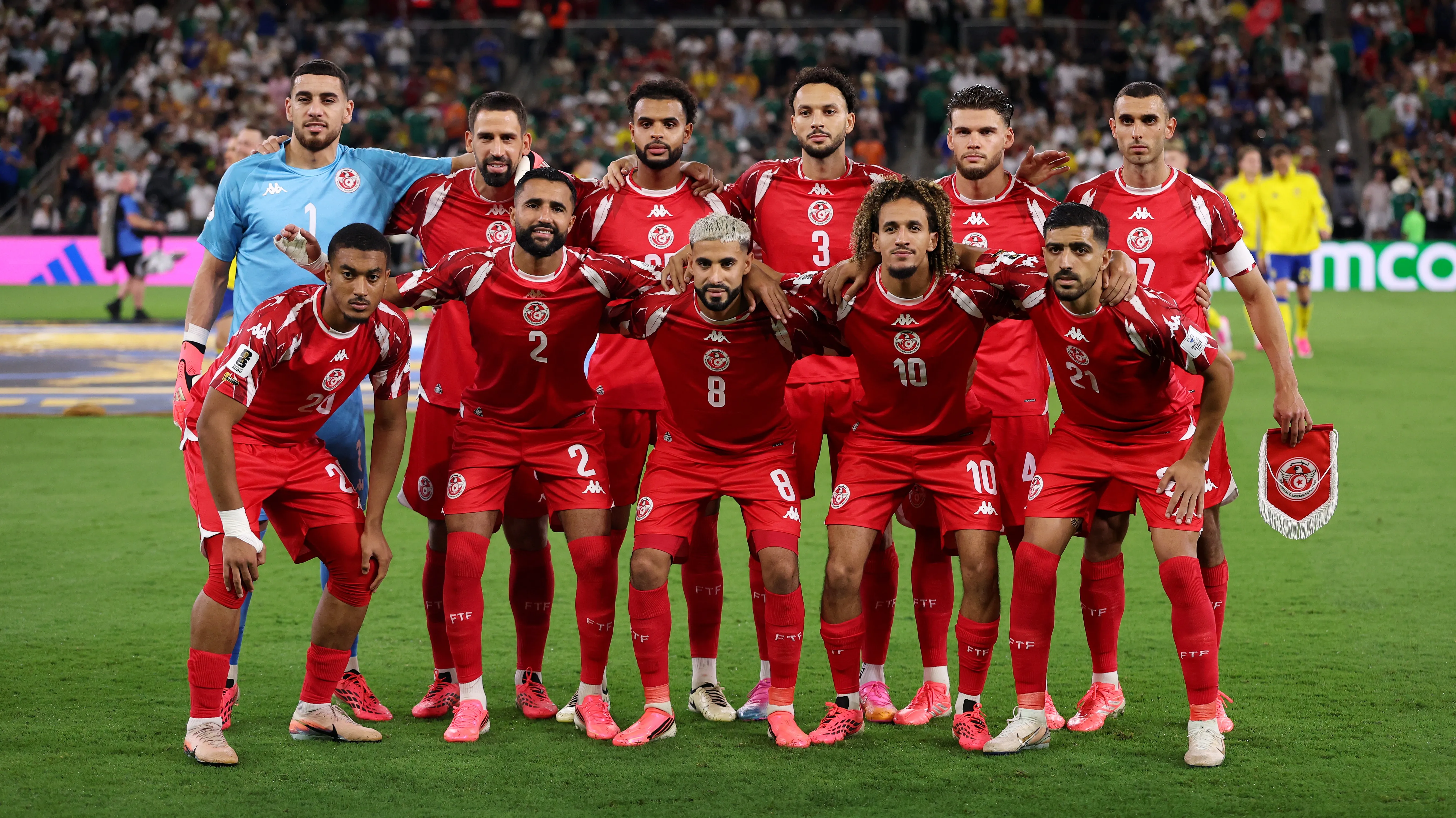 El seleccionado de Túnez en este Mundial