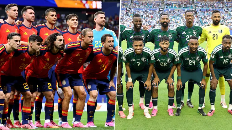 España y Arabia Saudita se medirán este sábado 21 de junio en el Mercedes Benz Stadium por la segunda fecha del Grupo H.