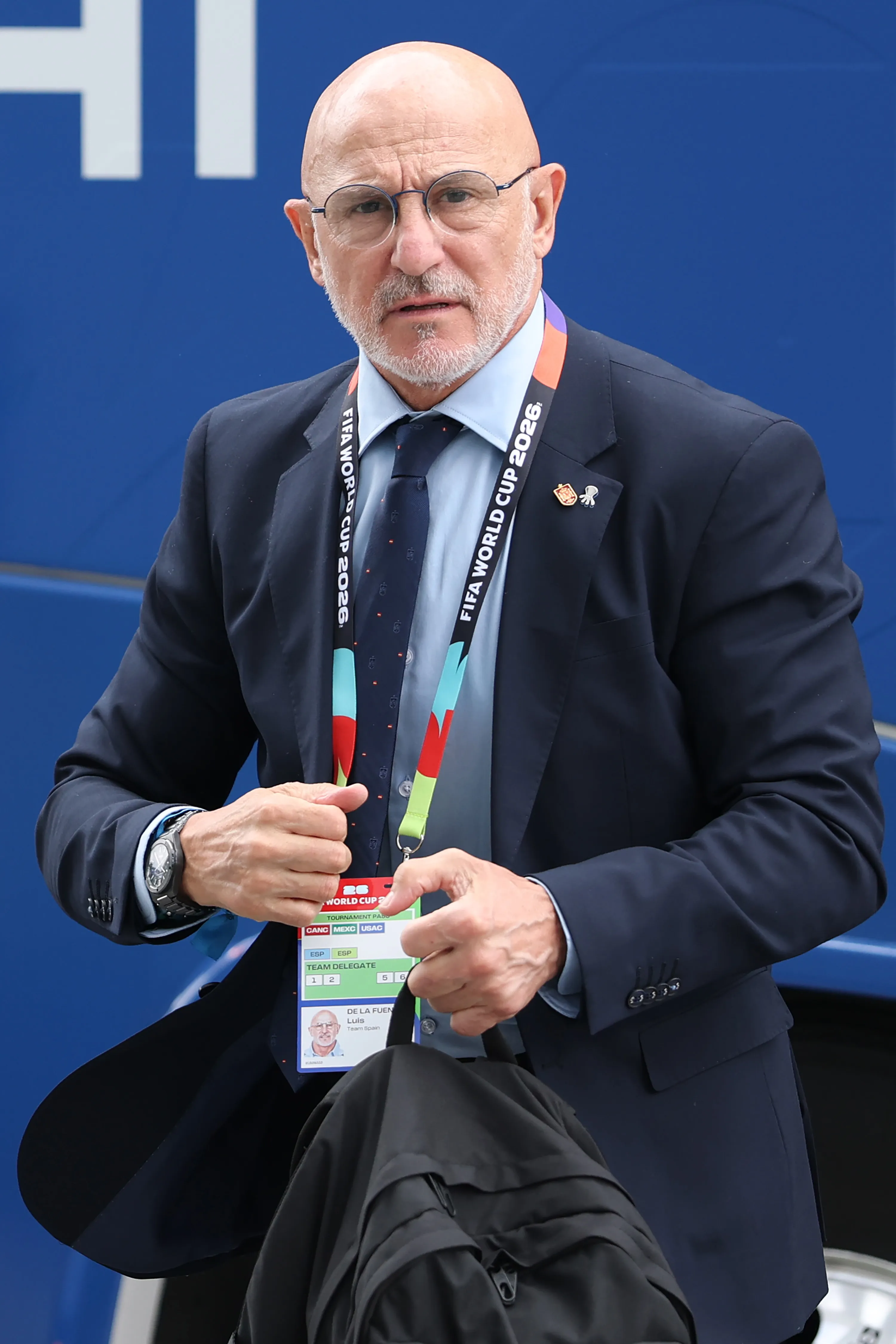 Luis de la Fuente, entrenador de España. (Foto: Getty)