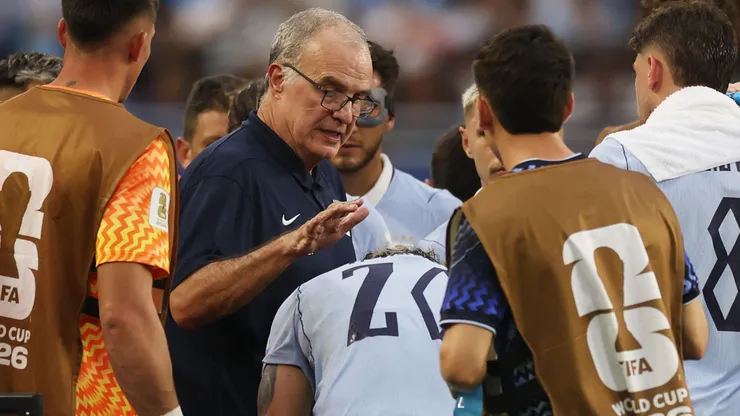 Marcelo Bielsa, entrenador de Uruguay.