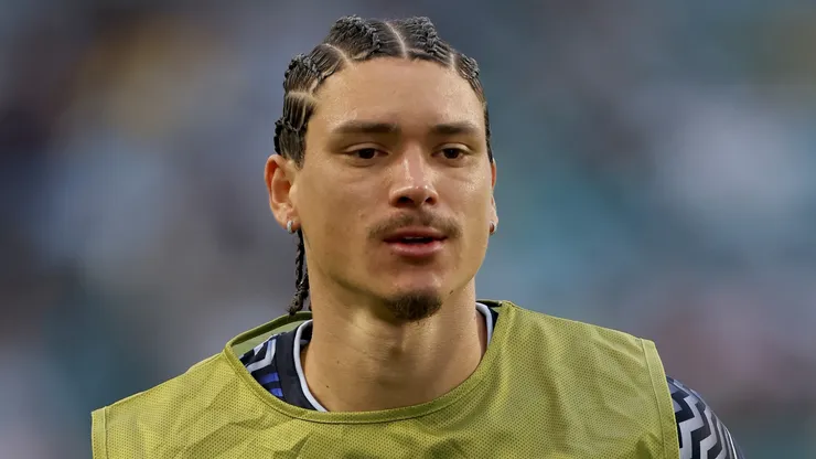 Darwin Núñez, delantero de Uruguay.