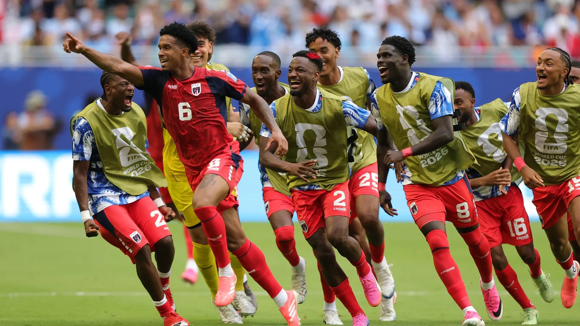 Uruguay y Cabo Verde se enfrentaron en Miami.