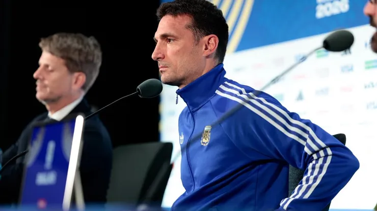 Lionel Scaloni, entrenador de la Selección Argentina.