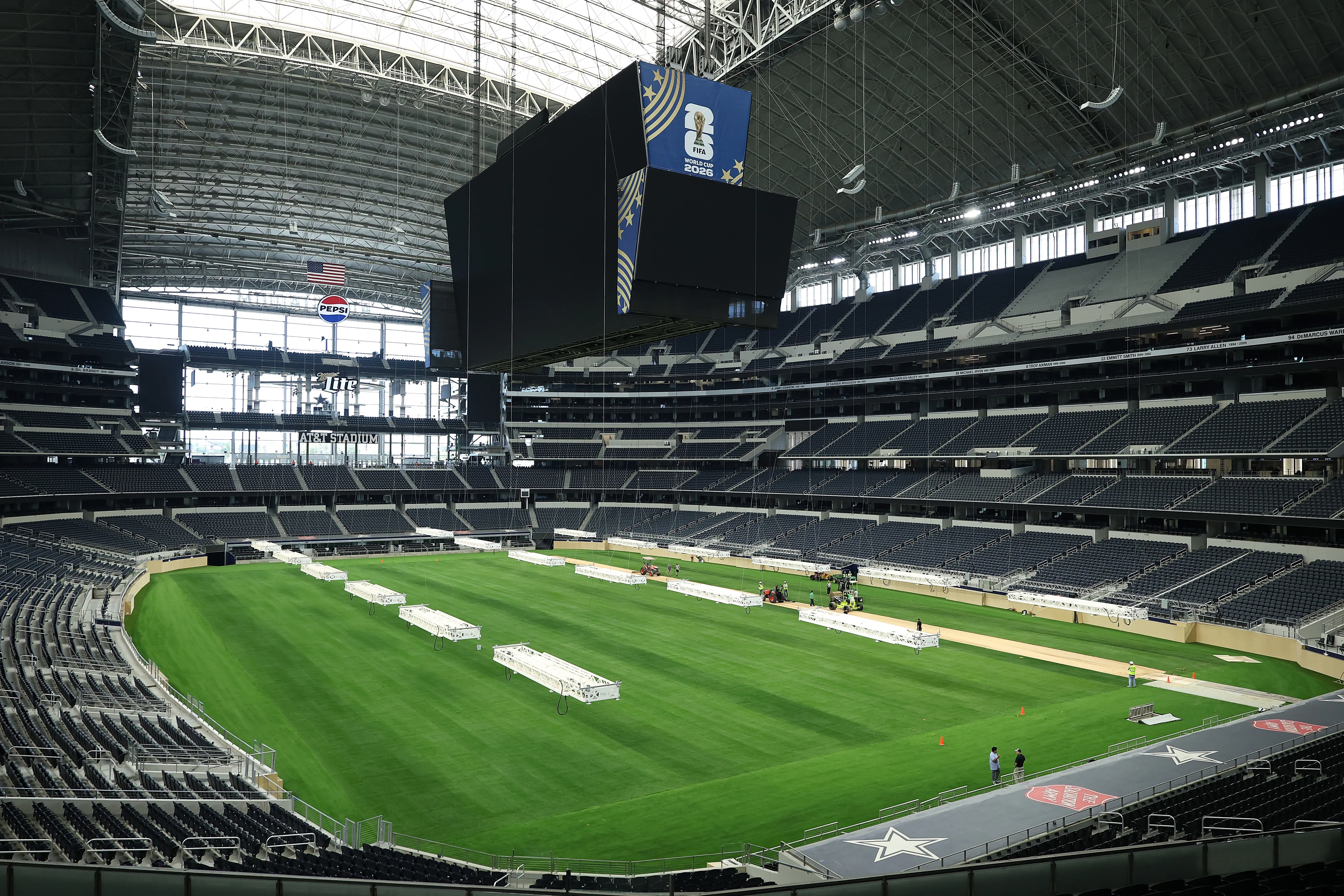 El AT&T Stadium de Dallas.