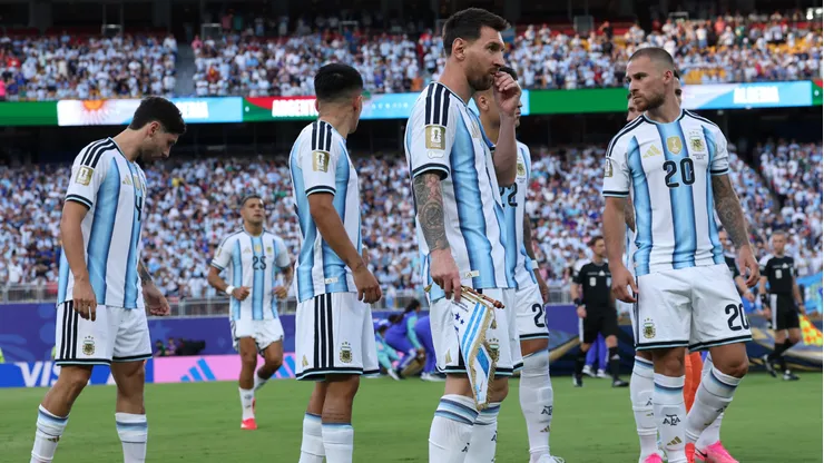 Argentina enfrenta a Austria por un lugar en los 16avos del Mundial.