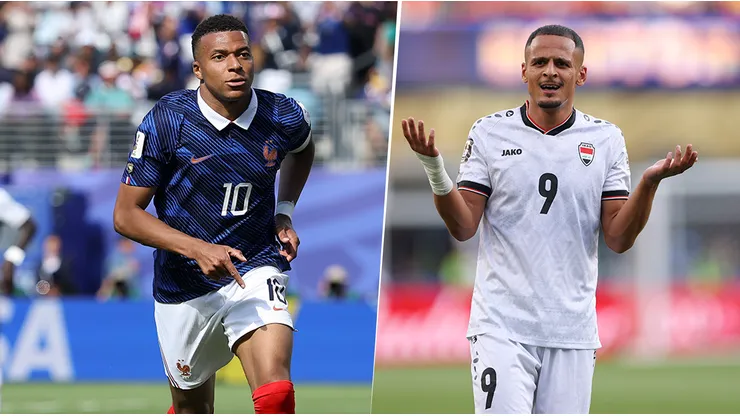 Francia e Irak, por la Copa del Mundo 2026.