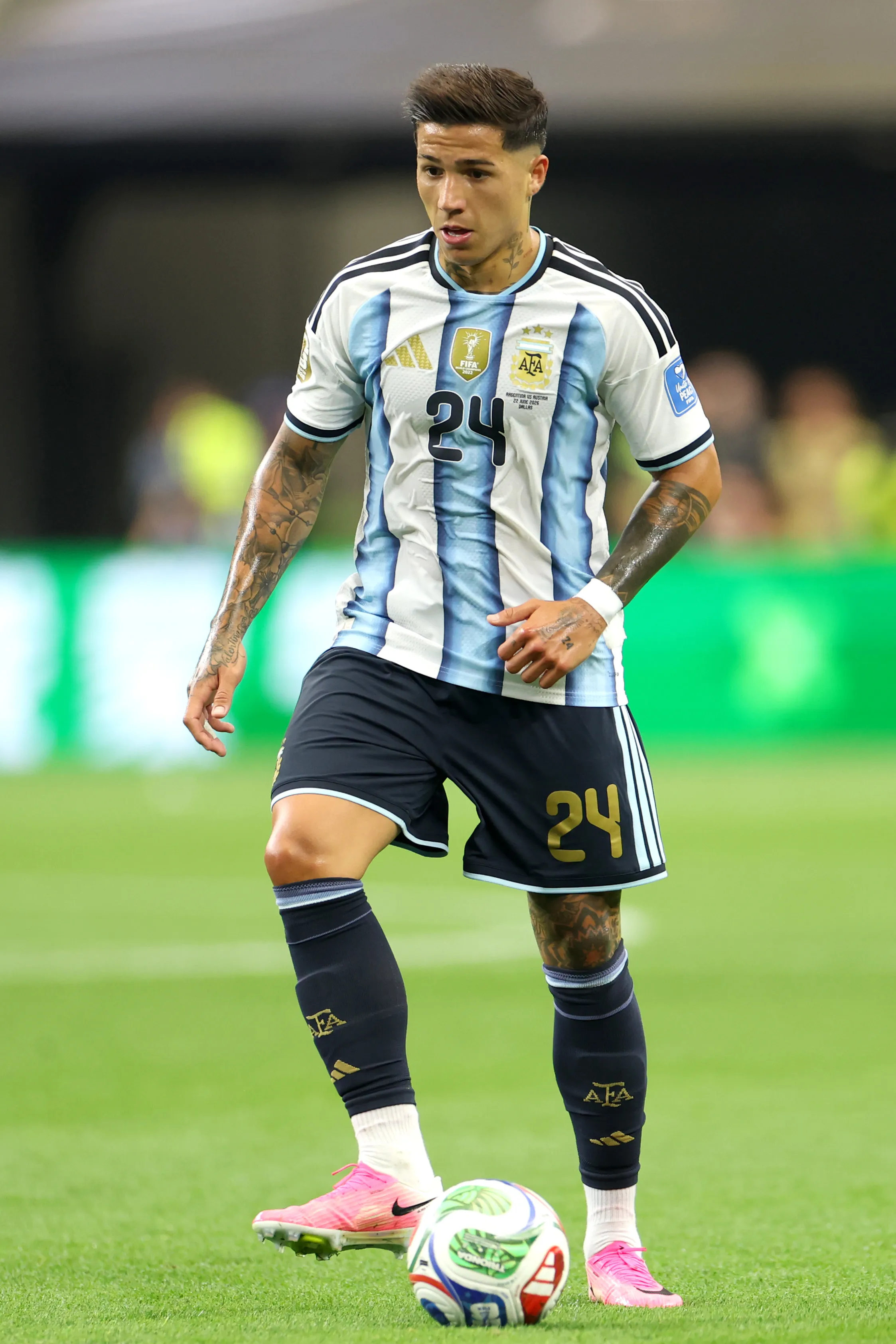 Enzo Fernández. (Foto: Getty).