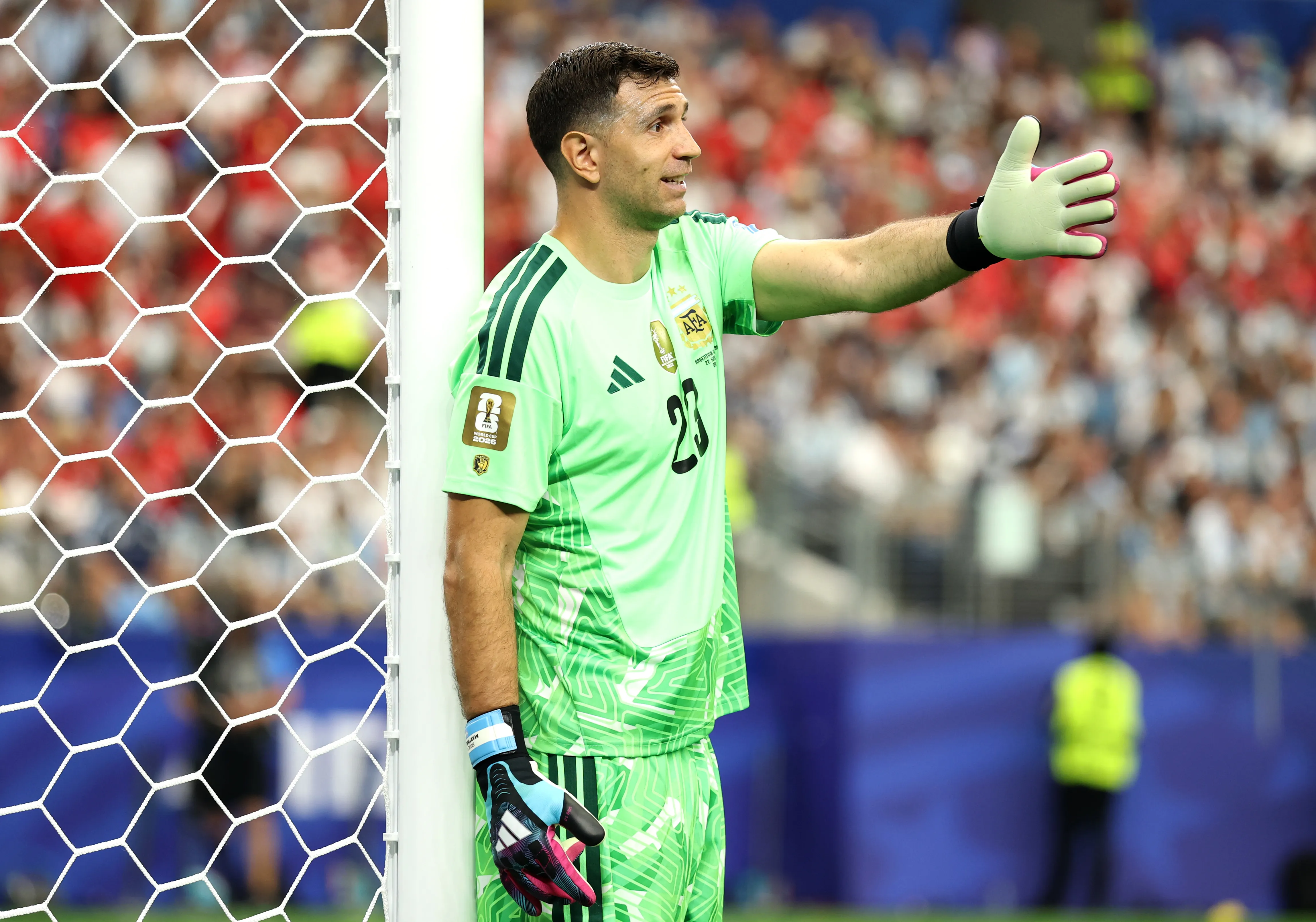 Dibu Martínez. (Foto: Getty).