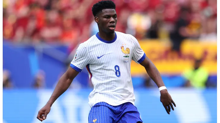 Aurélien Tchouaméni, mediocampista de Francia.