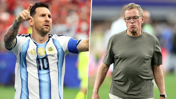 Ralf Rangnick: ''Lionel Messi no es uno de los mejores, es el mejor''