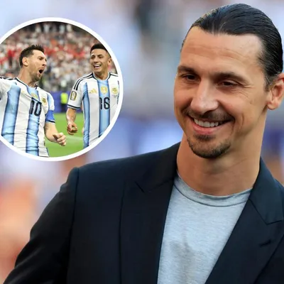 Ibrahimovic: ''Messi hizo 5 goles en 2 partidos y yo tengo 0 goles en 2 Mundiales''