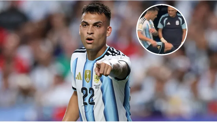 Lautaro Martínez no pudo conovertir en lo que va del Mundial y sigue sin cortar la mala racha.