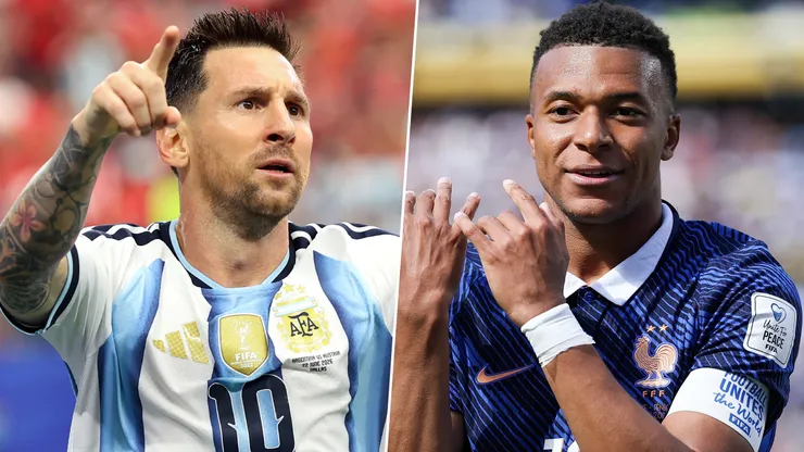 Messi y Mbappé, goleadores de la jornada.