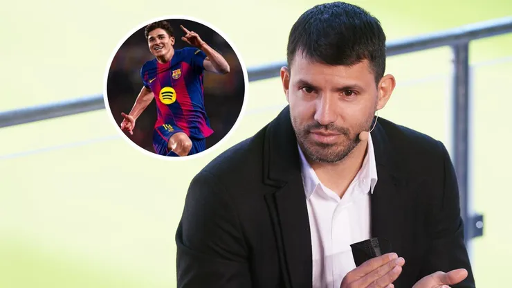 Sergio Aguero dijo que Julián Alvarez encajaría perfecto en el esquema de Hansi Flick en el FC Barcelona.
