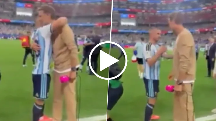 Jurgen Klopp le pidió la camiseta a Alexis Mac Allister cuando terminó el partido de Argentina con Austria en Dallas.