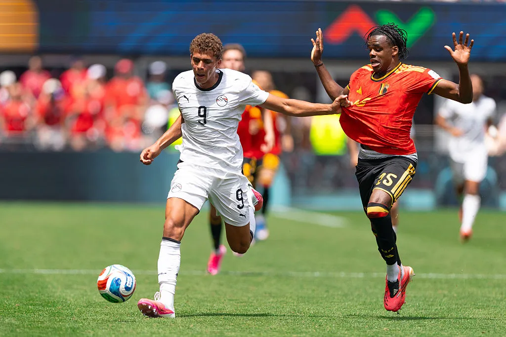 Hamza Abdelkarim recibió la 9 de Egipto en el Mundial.