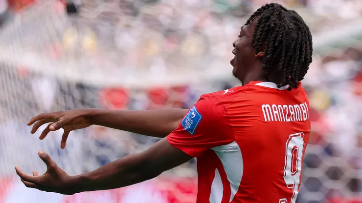 Johan Manzambi, figura de Suiza en el Mundial.