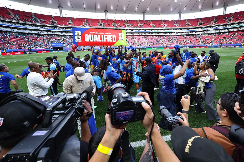 RD Congo se metió al Mundial 2026 tras ganar el repechaje en Guadalajara. (Getty)