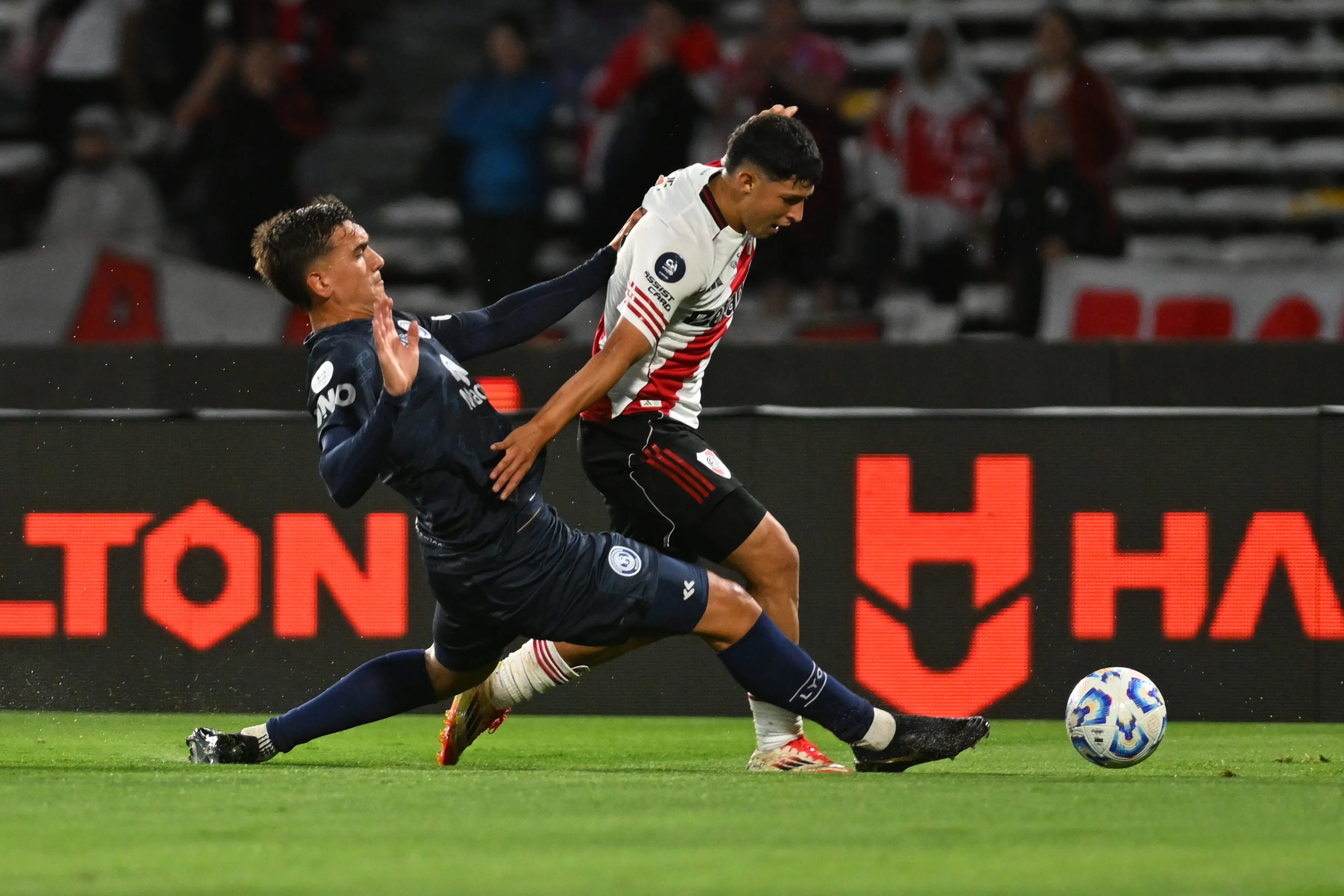Jaime disputó cuatro partidos con River en Primera División.