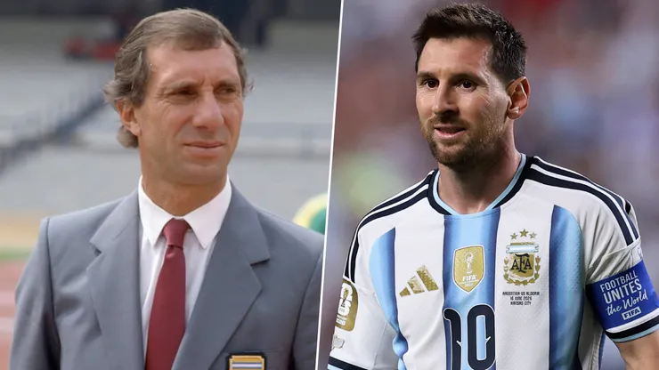 Bilardo y Messi, dos leyendas de la Selección Argentina.