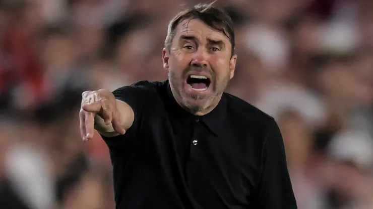 Eduardo Coudet, entrenador de River.