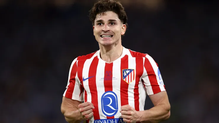 Julián Álvarez, delantero de Atlético de Madrid.