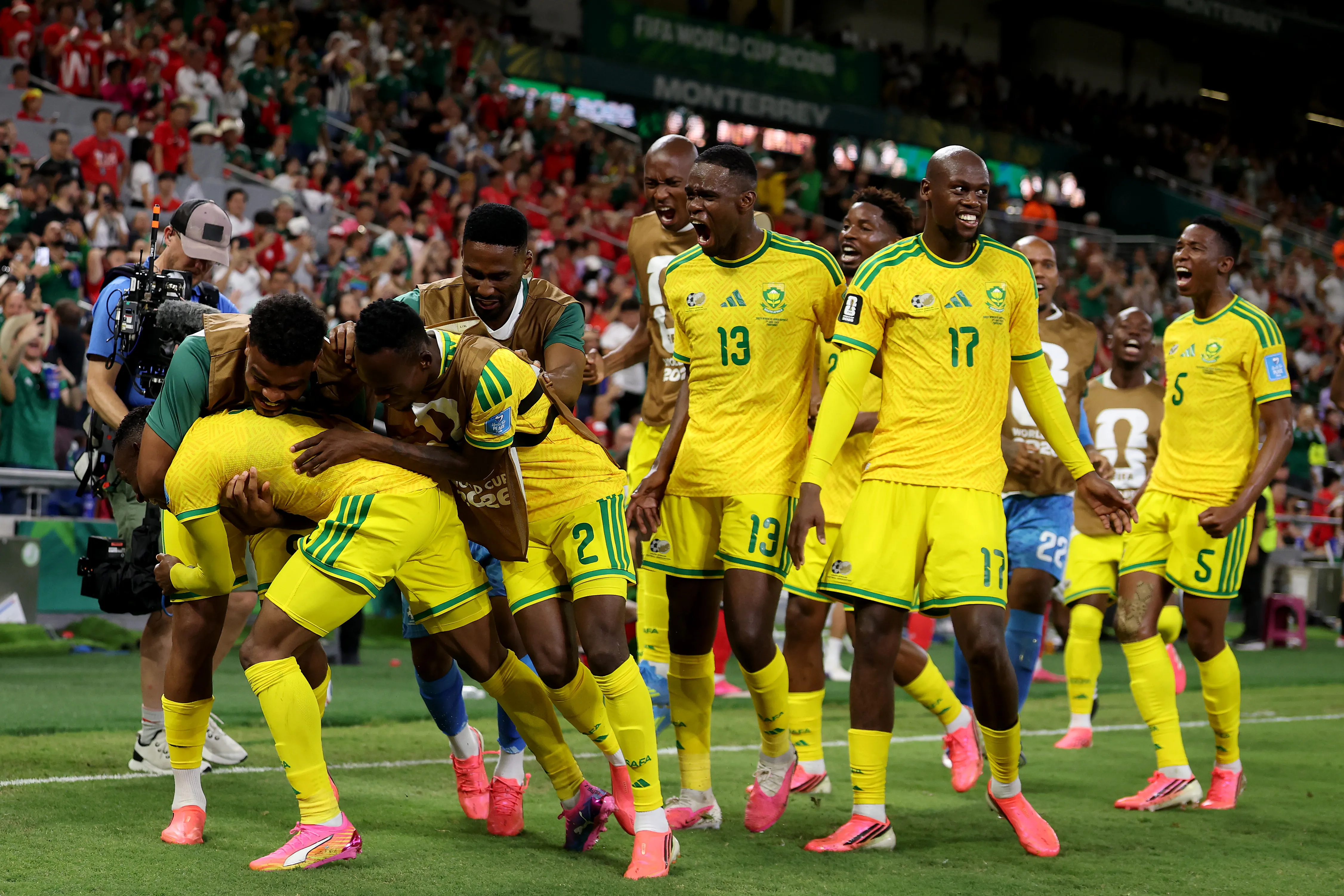 Sudáfrica, el rival de Canadá en 16avos. (Foto: Getty)