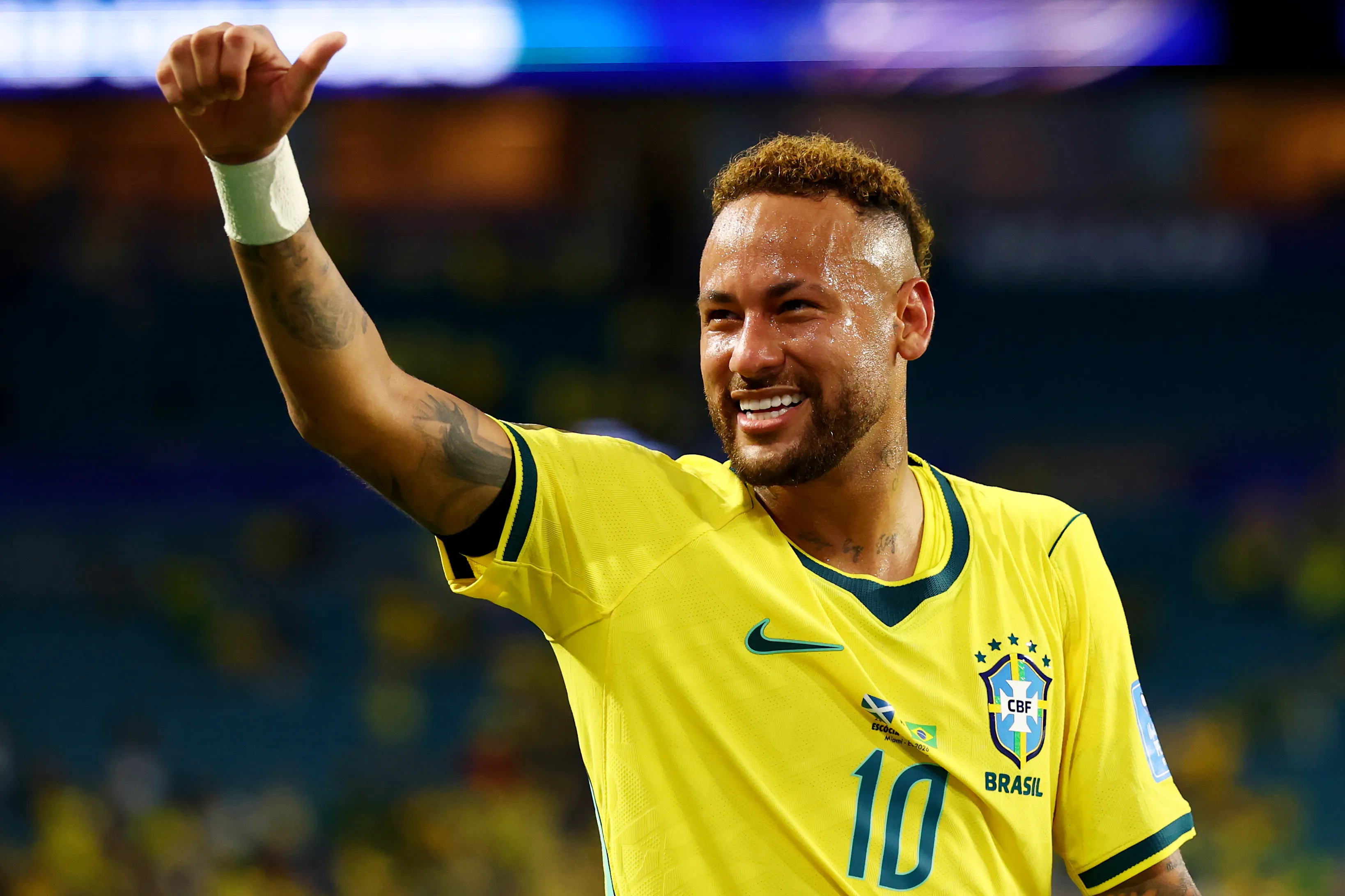 Ney ante Escocia. (Foto: Getty).