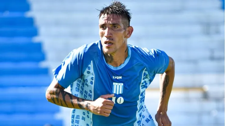 Ricardo Centurión en su paso por Racing de Córdoba.
