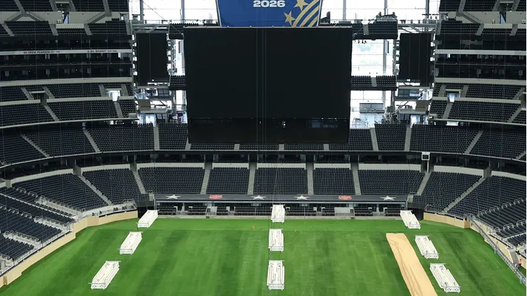 El AT&T Stadium de Dallas.
