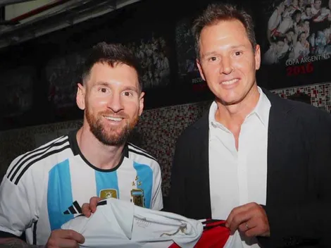 Cómo fueron los contactos de Brito con Messi para que sea refuerzo de River