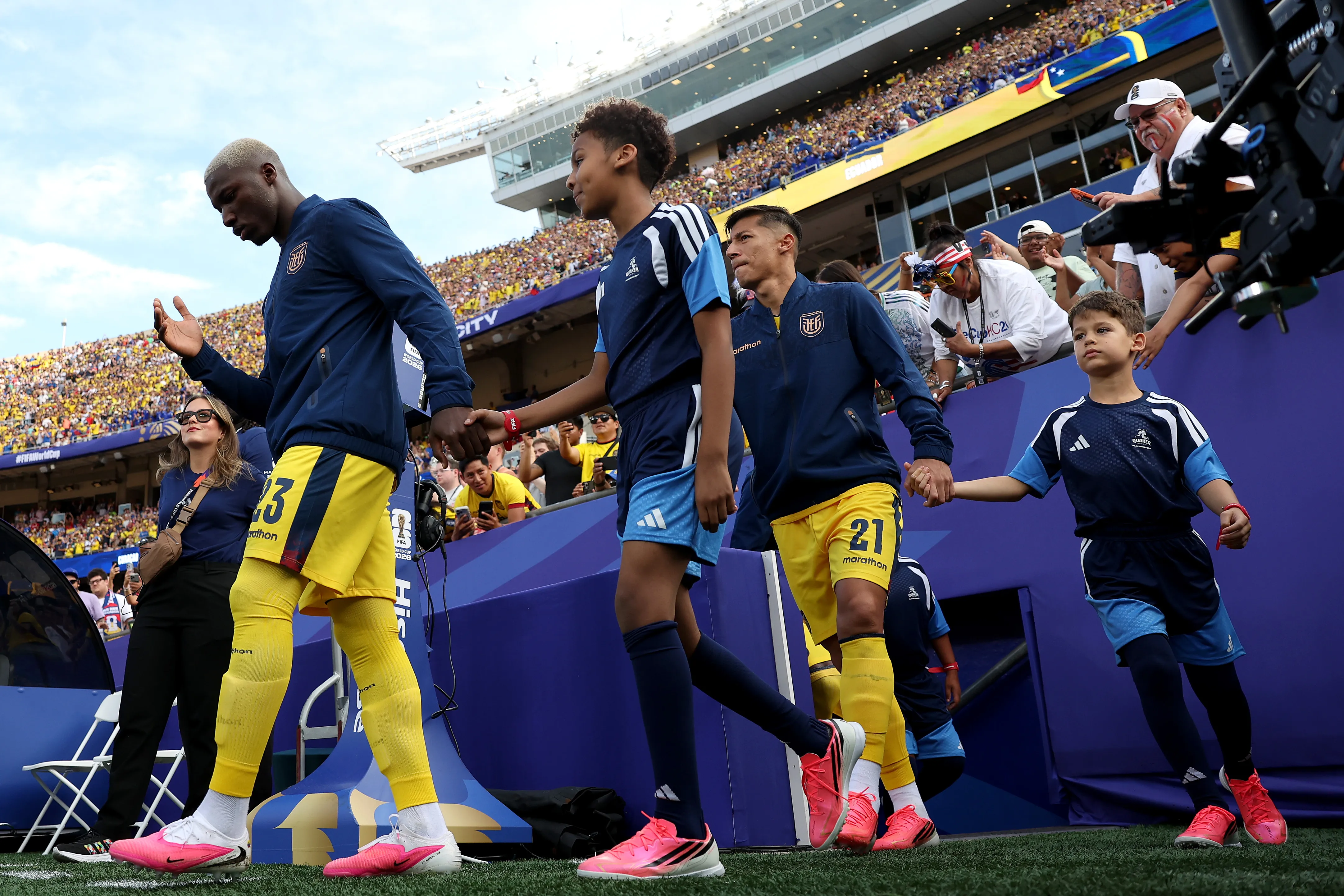 Ecuador está obligado ante Alemania.
