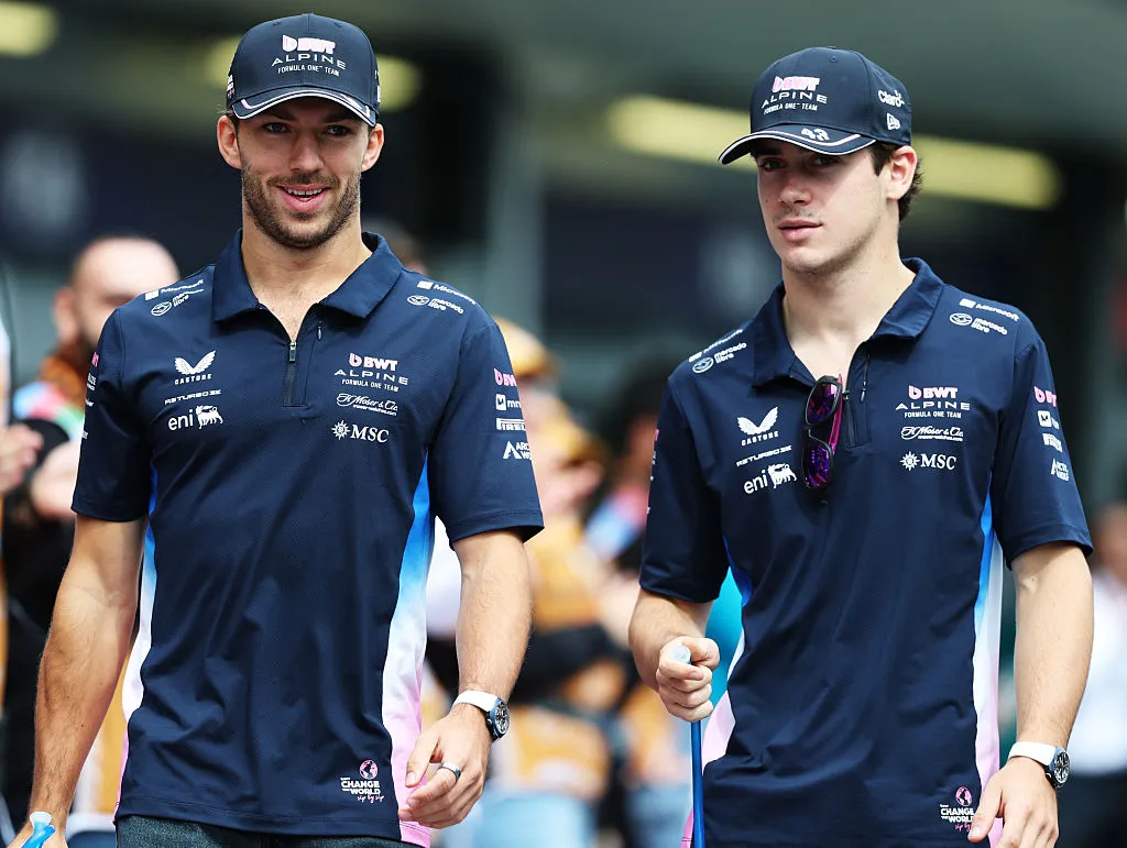 Gasly y Colapinto han hecho un trabajo sólido con Alpine hasta ahora, sin tantas mejoras. (Getty)