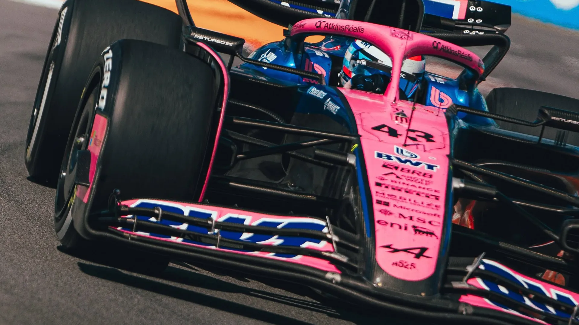 Alpine llevará un nuevo alerón delantero a Austria. (Alpine F1 Team)
