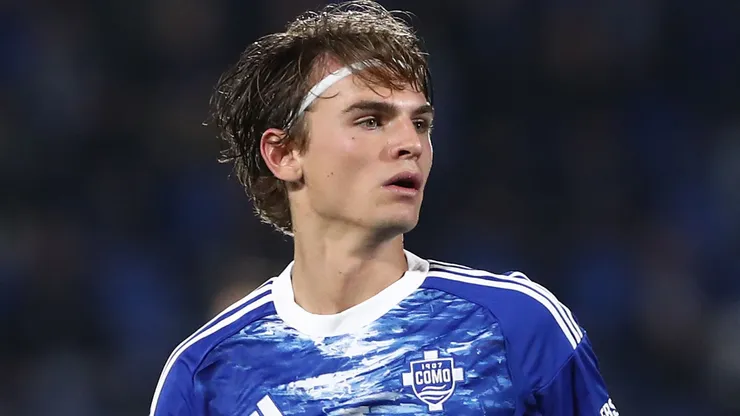 Nico Paz, jugador de la Selección Argentina.