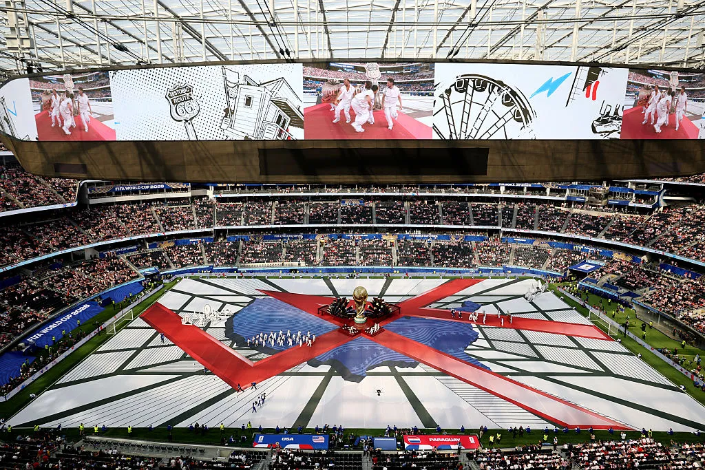 Con ceremonia inaugural incluida, Estados Unidos debutó en el Mundial 2026 en el SoFi Stadium. (Getty)