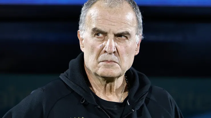 Marcelo Bielsa, entrenador de Uruguay.