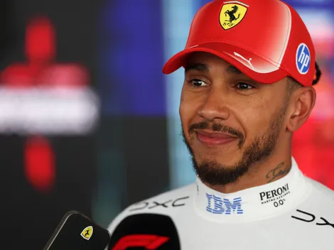 Lewis Hamilton confirmó una mejora de motor en su Ferrari