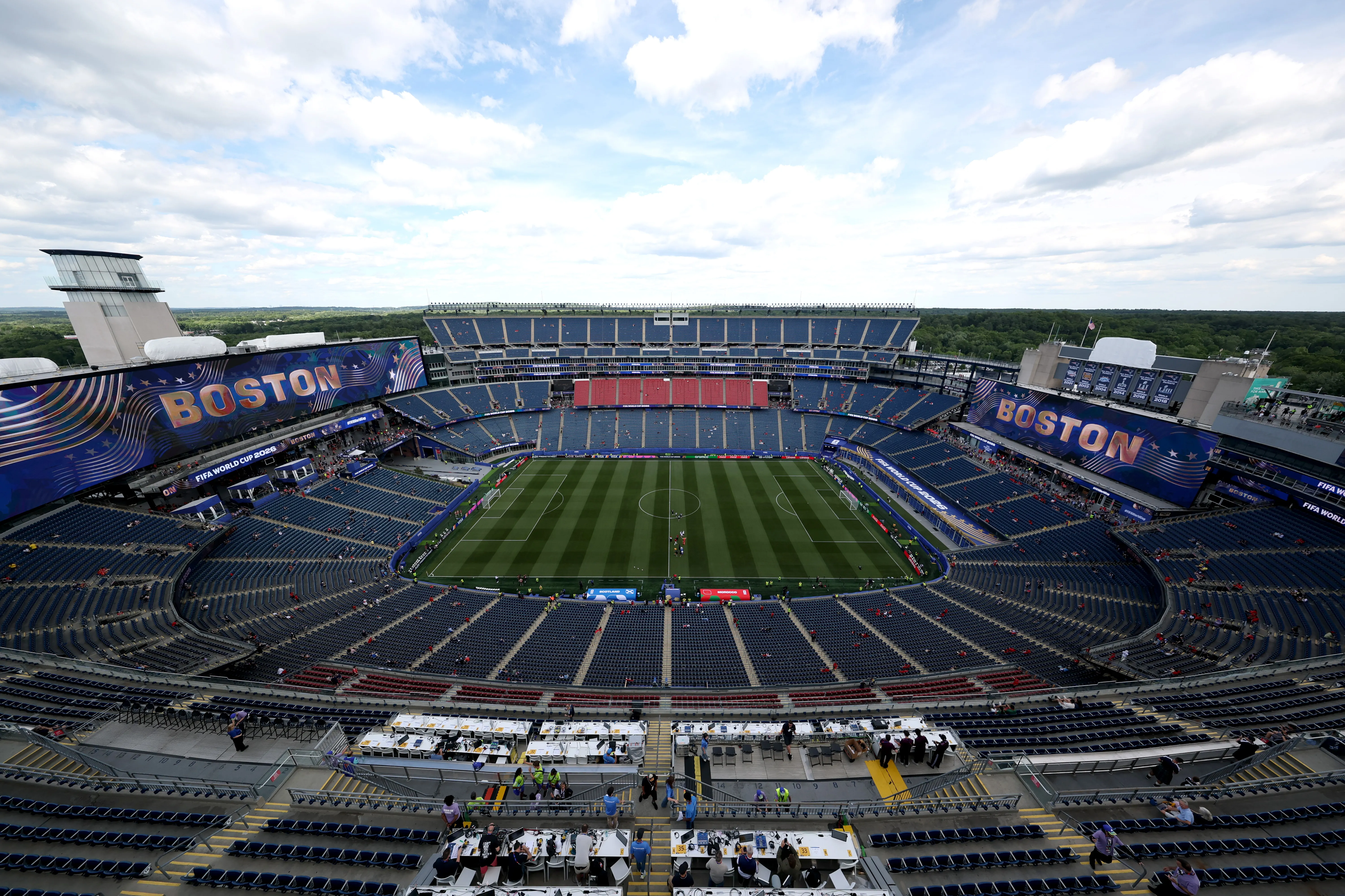 El Gillette Stadium de Boston. (Foto: Getty).