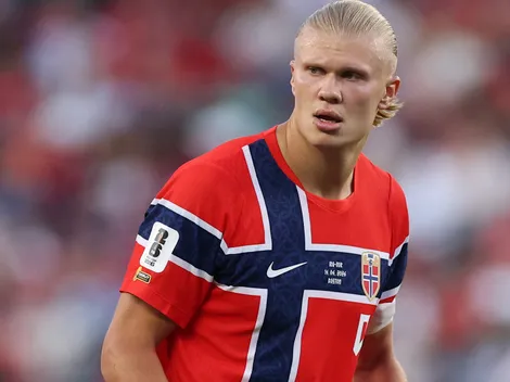 Erling Haaland no juega vs. Francia