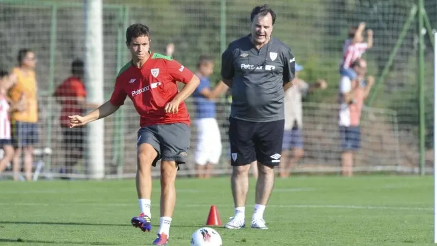 Ander Herrera fue dirigido por Bielsa en Athletic Bilbao.